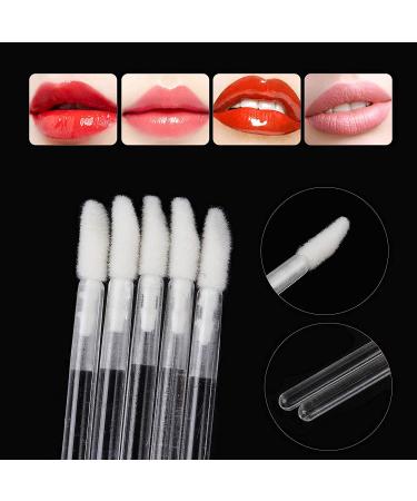 300 Pack Disposable Lip Gloss Applicators - Clear Lipstick Wands Bulk Set - Buy Online on SooperMarket.com