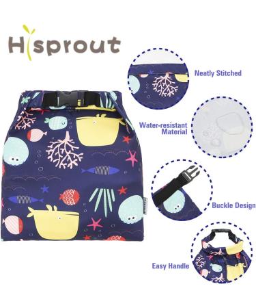 Hisprout Grab and Go Waterproof Reusable Diaper Wet Bag - Duckling Print - Buy Online on SooperMarket.com