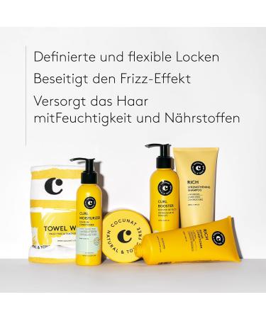 Cocunat Curls Care & Nutrition Bundle | Curly Girl Method Hair Care | Cleansing Hydration & Nourishment | 250ml 150ml 200ml Products - Buy Online on SooperMarket.com