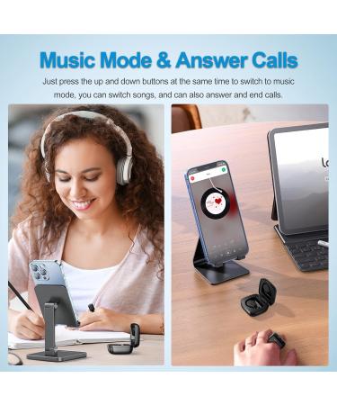Bluetooth Remote Control Ring for TikTok & Kindle - Black | Selfie Video Recording, Page Turner, Scrolling Ring | Compatible with iPad, iPhone, Android - Buy Online on SooperMarket.com