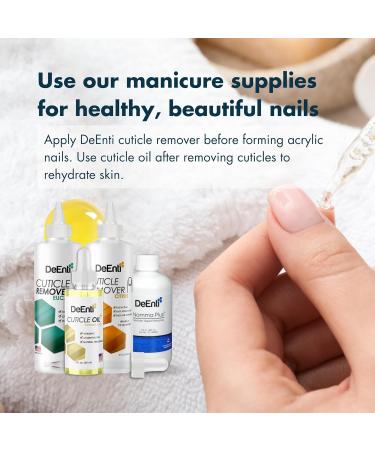 DeEnti Nomma Plus Professional Liquid Monomer - Non-Yellowing EMA Nail Liquid for Acrylic Powder | 4oz Salon Quality Manicure & Pedicure Supplies - Buy Online on SooperMarket.com