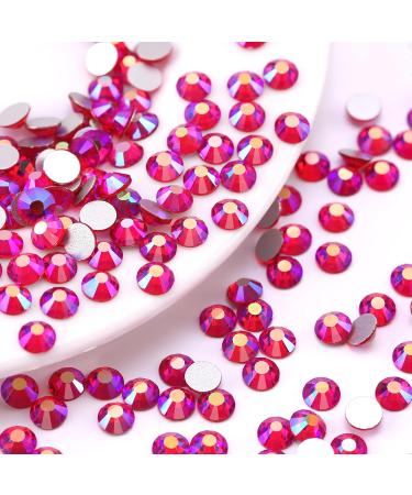 Yhmq 2160pcs Rhinestones & Nail Crystals - SS20 Light Siam AB (4.6mm & 4.8mm) for Stunning Nail Art - Buy Online on SooperMarket.com