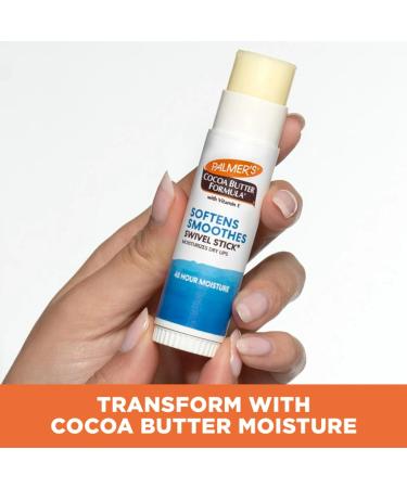 Palmer's Cocoa Butter Formula with Vitamin E Swivel Stick 2 Pack - .5 oz | Moisturizing Natural Skincare for Dry Skin | Shop Internationally - Buy Online on SooperMarket.com