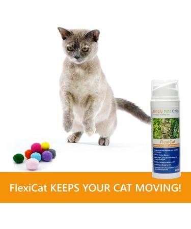 FlexiCat Gel - Cat Joint Supplement - Formulated By Vets - Extra Glucosamine - Cat Hip and Joint Care - 100ml - Buy Online on SooperMarket.com