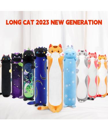 Buy Mewaii 90cm Soft Orange Kitten Plush Toy - Cuddly Stuffed Animal Pillow Gift for Kids (3+ Years) - Buy Online on SooperMarket.com