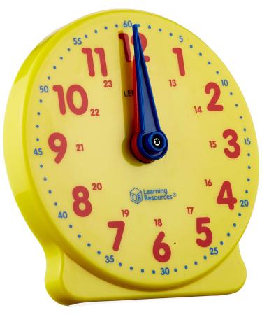 Learning Resources Big Time 24-hour student clock 13 cm