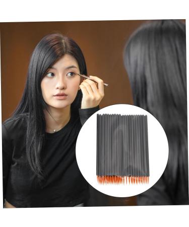 BELLIFFY 100pcs Disposable Eyeliner Brush Makeup Lip Lip Gloss Tool Brush Girl Fine Point 9x6.5cm As Shown - Buy Online on SooperMarket.com