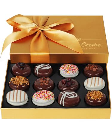Hazel & Creme Chocolate Cookies Gift Basket - Gourmet Cookies - Food Gift for Men and Women - Birthday, Thank You, Corporate, Holiday Gifting