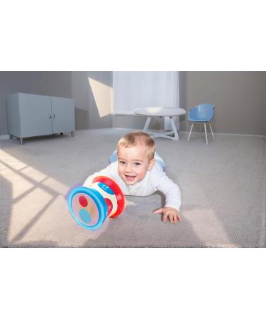 Shop Hape Baby Drum - Rolling Music Toy for Toddlers | Learn Rhythm & Sounds | Battery Operated | 6 Months+ - Buy Online on SooperMarket.com