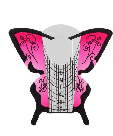 Nail Form Stable Durable Acrylic Nali Forms for Nail Art DIY for Beginners for Nail Technicians for Salon Nail Former Stickers - Buy Online on SooperMarket.com