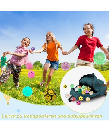 Buy DazaRey Flummi - 50 Colorful 25mm Bouncy Rubber Balls for Kids | Perfect for Birthday Gifts & Classroom Fun - Buy Online on SooperMarket.com