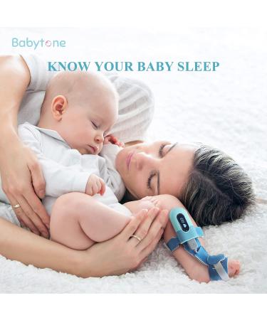 Babytone Baby Sleep Monitor S1: Track Heart Rate, Oxygen Level & Movement | Wearable Foot Monitor with Bluetooth | Free APP | 0-36 Months Infant's Sleep - Buy Online on SooperMarket.com