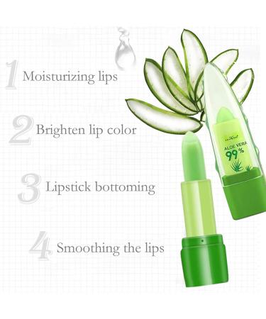 Aliin Lipstick Change Permanent Waterproof Moisturising Discolouration Lip Care Aloe (Multicoloured One Size) 1 count (Pack of 1) multicoloured - Buy Online on SooperMarket.com