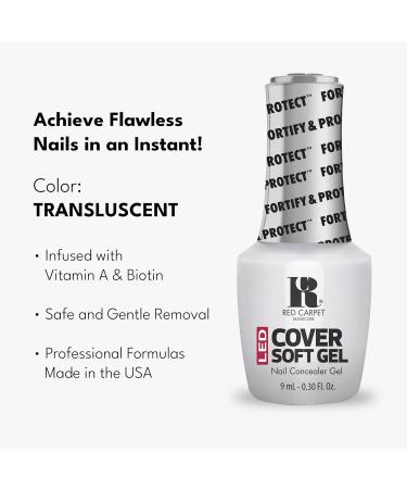 Red Carpet Manicure LED Cover Gel (Translucent) - Buy Online on SooperMarket.com