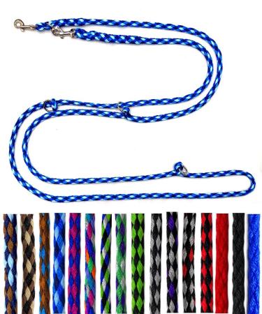 Dog linen small dogs up to 15 kg / double line 4-folded 2.40m / 2.80m / 3.50m Klein very light & robust (2.40m 3-fold adjustable Ocean (4 blue tones)) 2.40m 3-fold adjustableOcean (4 blue tones)