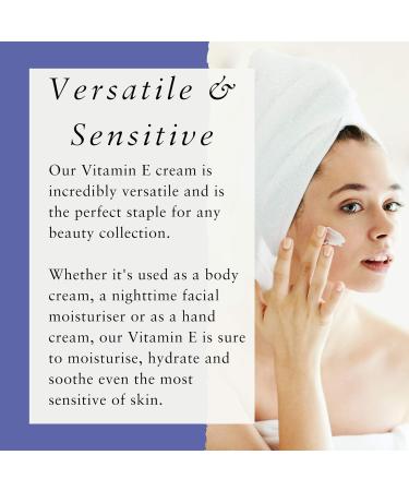 Absolute Aromas Vitamin E Cream - Unscented Base Cream Free from Parabens and Sulphates Moisturising Cream for Face Body and Scars (50g) - Buy Online on SooperMarket.com