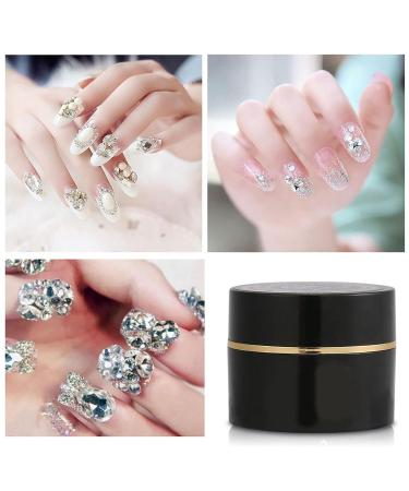 Rhinestone Glue For Nails Gel Nail Glue Nail Gem Glue Nail Rhinestone Glue Gel UV Gel Glue Rhinestone Accessory Nail Gem Glue For Nail Art Adhesive - Buy Online on SooperMarket.com