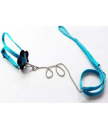 Generic Adjustable Reptile Lizard Harness Leash Adjustable Multicolor Light Soft Fashion (Blue) - Buy Online on SooperMarket.com