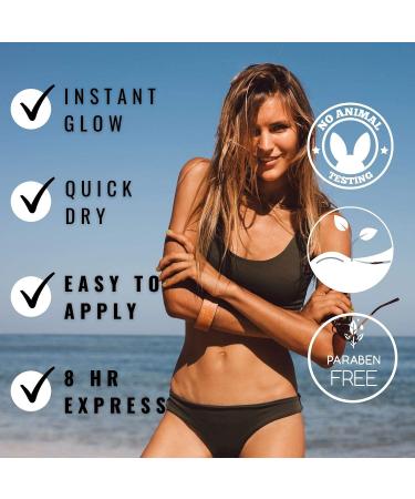 Sun Laboratories Self Tanning Kit - 8 oz Lotion & 2 oz Face Cream (Packaging May Vary) - Buy Online on SooperMarket.com