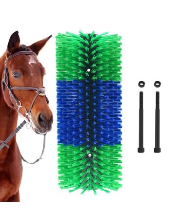 Generic scratch brush for farm animals massage brushes cattle brush cow brush coating brush cattle brush horse brush cleaning massage brush green