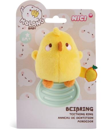 NICI 49478 Teething Ring Piu - Yellow Cuddly Toy for Babies & Toddlers | Perfect for Grasping Cuddling & Sleep Discovery - Buy Online on SooperMarket.com