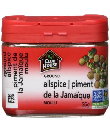 Club House Quality Natural Herbs & Spices Ground Allspice | piment Plastic Can 35g 35 g (Pack of 1)