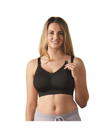 Bravado! Body Silk Seamless Nursing Bra 1401 S Black
