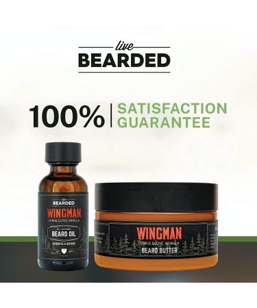 Live Bearded Canyon Beard Oil & Butter Grooming Kit - Natural Ingredients for Beard Growth - Made in USA - Buy Online on SooperMarket.com