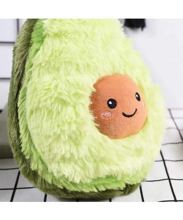 RAINBEAN Avocado Plush Toy Mini Cute Pillow Plushie Soft Fruit Stuffed Cushion Doll Bedroom Decoration Gift for Kids Friends Girls Boys Christmas Birthday Valentine 15.74 Inches / 40 cm 40cm-No legs