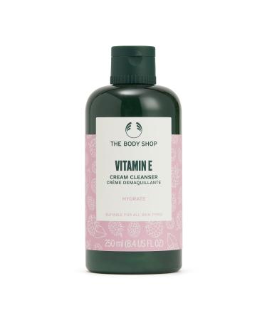 The Body Shop Vitamin E Cream Cleanser  For All Skin Types  Vegan  8.4 Fl Oz