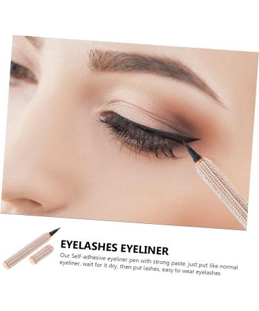 Gogogmee 1pc Eyeliner False Eyelashes Pen Metallic Eyelashes Pen Eyelash Glue Pen for Liquid Liner Plastic - Buy Online on SooperMarket.com