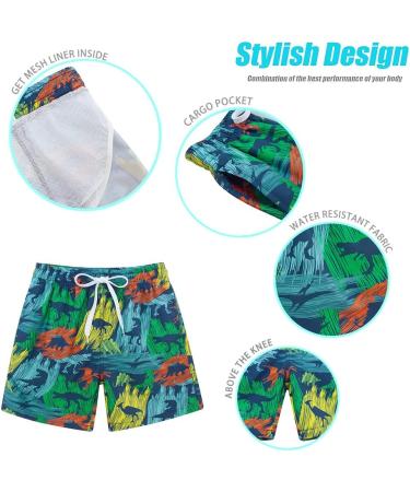Buy Fanient Boys 3D Printed Funny Swimming Trunks Fast Drying Graffiti Beach Shorts for Kids | International Shipping Available! - Buy Online on SooperMarket.com