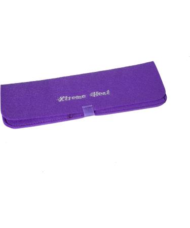 Extreme Heat Protection Safety Mat with Storage Pouch for GHD Hair Straighteners and Tongs etc (Purple) - Buy Online on SooperMarket.com