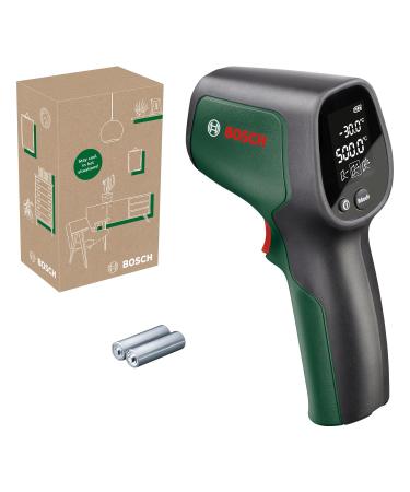 Bosch infrared thermometer universal temp (-30 C +500 C simple and precise measurement 3 predefined material groups in e-commerce cardboard) universal temp (new)