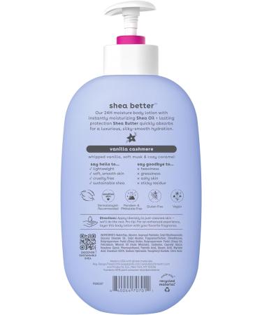 EOS Vanilla Cashmere Body Lotion - 16 oz/473 ml - Shea Butter, 24hr Moisture - Buy Online on SooperMarket.com
