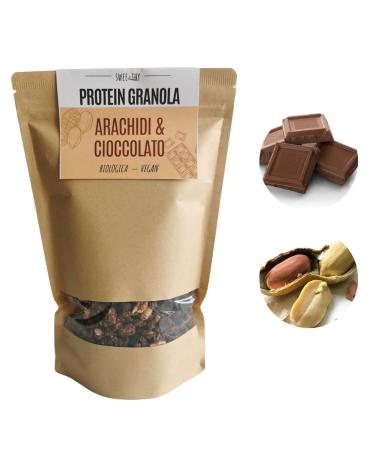 Organic Protein Grain Peanuts and Chocolate. 350 g