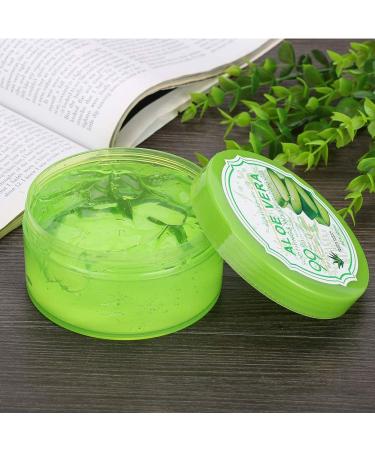 Buy Organic Aloe Vera Gel 300g - Soothing Moisture Cream for Sunburn & Dry Sensitive Skin - Ideal for Face & Body - Buy Online on SooperMarket.com
