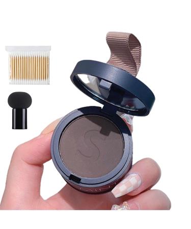 Sweet Mint Hairline Powder 2023 New Tech Sweet Mint Hairline Powder Sweet Mint Hairline Powder for Women (Black Brown)