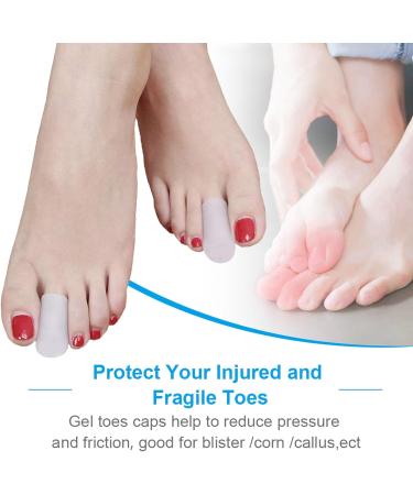 Flexible Toe Protector for Callus and Corn Pain Relief - Ideal for Sports Activities - Buy Online on SooperMarket.com