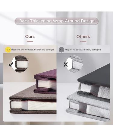 Popotop Large Photo Album Self Adhesive 4x6 5x7 8x10 Scrapbook Album DIY 60 Pages Picture Book Gifts for Mom Family Baby and Wedding with Metal Pen and Plastic Board 11.5"x10.6"60pages Brown - Buy Online on SooperMarket.com
