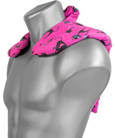 Neck Horns HWS - Pink Cat Neck Pillow & Warming Cushion for Neck Shoulders & Back Relief - Buy Online on SooperMarket.com