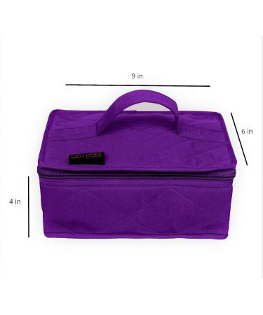 Yazzii 4 Pocket Crafter's Organizer Tote - Arts & Crafts Storage Bag (Purple) - Buy Online on SooperMarket.com