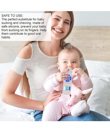 TV Control Teething Toy | Number Learning | Safe Silicone | Develop Skills at Home (Beige) - Buy Online on SooperMarket.com