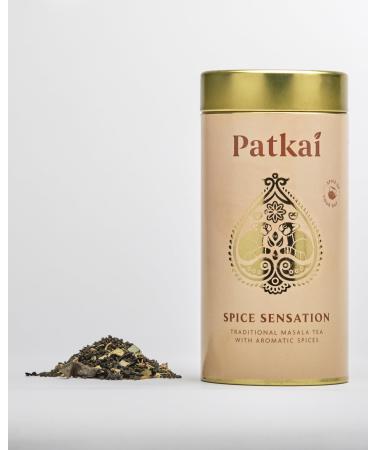 Patkai Tea - Spice Sensation (Loose Leaf Masala Tea popularly also called Masala Chai which is a blend of Assam Black Tea and Aromatic Spices - 100gm)