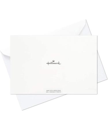 Gold Foil Script Hallmark Wedding Baby Shower Bridal Shower Thank You Cards - 100 Notes and Envelopes - Buy Online on SooperMarket.com