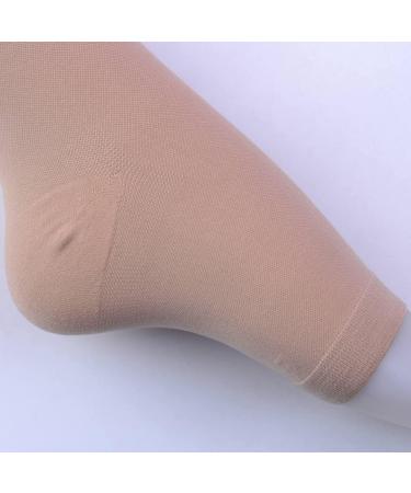 Buy ROSENICE Open Toe Compression Socks Knee Highs for Women - Size XL (Nude) | Best International Shipping - Buy Online on SooperMarket.com