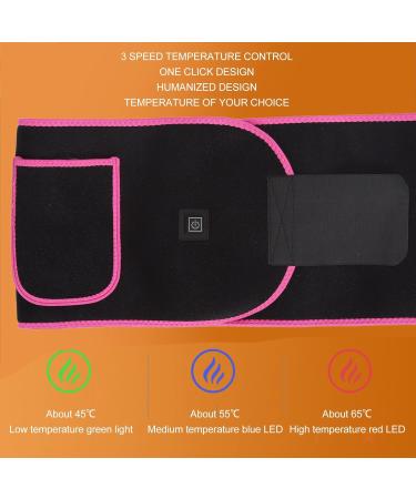 Heating Massage Waist Pad - 3 Modes for Pain Relief & Warmth | Electric Heat Massage Device for Winter Sports - Buy Online on SooperMarket.com