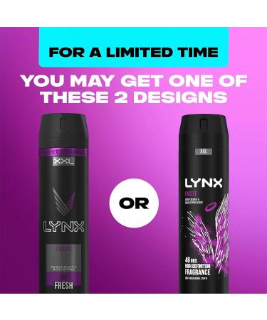 Lynx 12 Hour Refreshing Excite Shower Gel 500 with Lynx 48 Hour Excite Body Spray 250ml Leaving you smelling great Dermatologically Tested Keep Smelling Irresistible! - Buy Online on SooperMarket.com