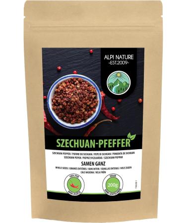 200g 7oz Whole Szechuan Peppercorns - 100% Natural, Additive-Free, Vegan Timut Pepper - Buy Online on SooperMarket.com