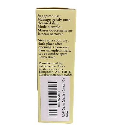 FLORA Organic Calendula & Chamomile Infused Sweet Almond Oil - 100% Pure Moisturizer for Dry Skin | Made in Canada | 1.7fl oz - Buy Online on SooperMarket.com